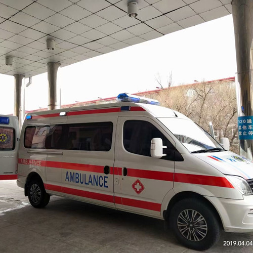 镜湖救护车出租服务案例2