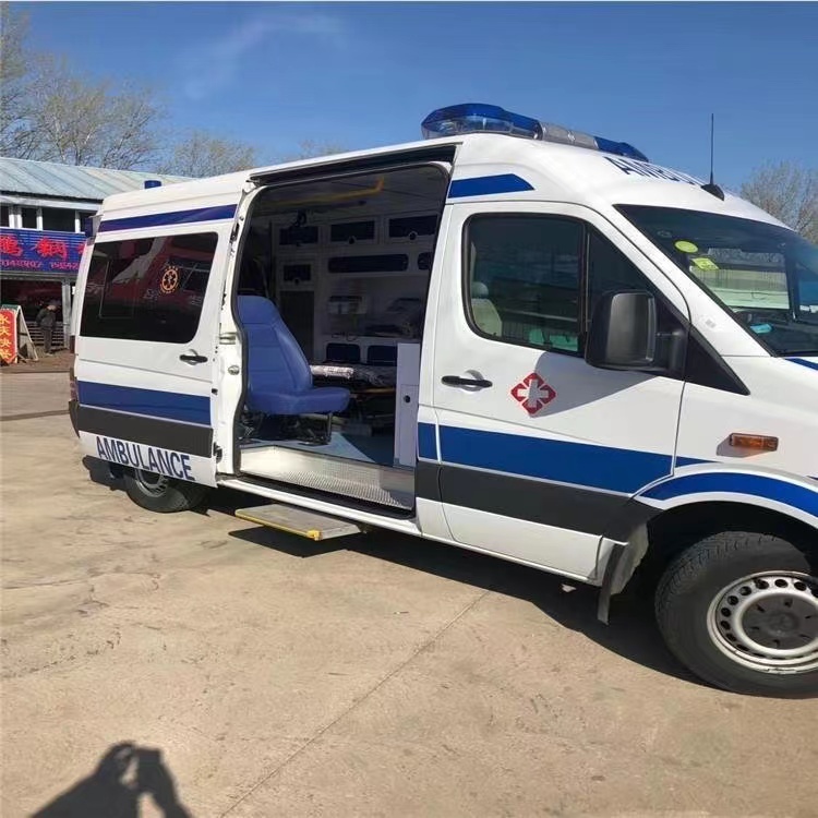 镜湖私人长途救护车出租转院回家